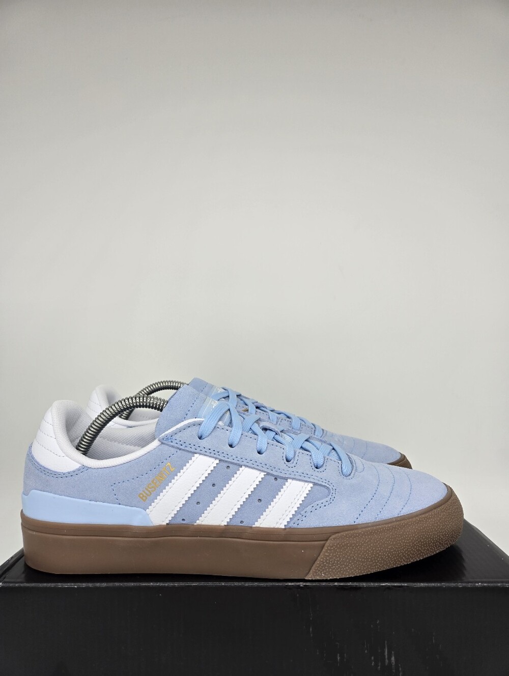 adidas Men's Busenitz Vulc II HQ7528 Clear Sky Cloud White Shoes Size 6 - Picture 3 of 8